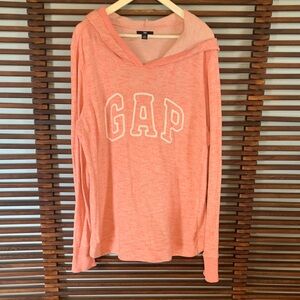 GAP Peach Pullover Hoodie